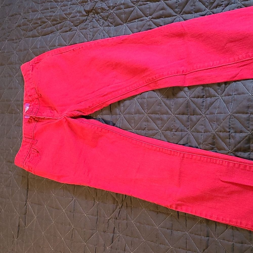 Old Navy Red jeans Big Kids sz 14